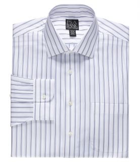 Traveler Tailored Fit Spread Collar Twill Dress Shirt by JoS. A. Bank Mens Dres
