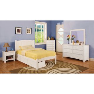 Furniture Of America Thea Platform 4 piece Full Size Bed Set And Drawers