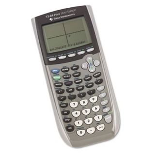 Texas Instruments TI 84Plus Silver Programmable Graphing Calculator