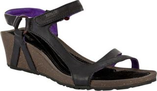 Womens Teva Cabrillo Universal Wedge   Black/Purple Casual Shoes