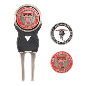 Texas Tech Red Raiders Team Golf Divot Tool and Markers
