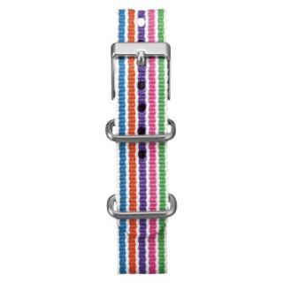 Womens Timex Weekender Slipsize Slip Through Replacement Strap   Multicolor