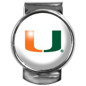 Miami Hurricanes Great American Products 35mm Money Clip