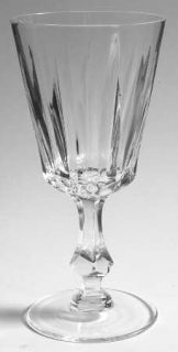 Josair Emperor Clear Water Goblet   Clear, No Trim      Vertical Cut Bowl
