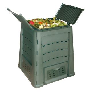 Exaco Thermoquick 88 Gallon Wibo Recycled Plastic Compost Bin Multicolor   WIBO
