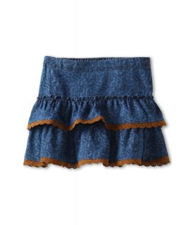 Lucky Brand Kids Girls Saloon Denm Skirt Girls Skirt (Blue)