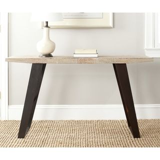 Safavieh Waldo Natural Console Table (NaturalMaterials Fir WoodDimensions 30.1 inches high x 53.2 inches wide x 18 inches deepThis product will ship to you in 1 box.Minor assembly required )
