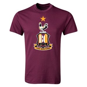 Euro 2012   Bradford City Crest T Shirt (Maroon)