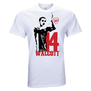 Euro 2012   Arsenal Walcott 14 Player T Shirt