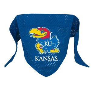 Kansas Jayhawks Pet Bandana L/XL