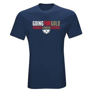 Euro 2012   Going For Gold T Shirt (Navy)