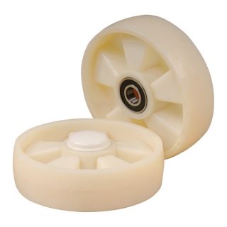  Swivel Back Wheels for #14316   7 Inch, Nylon