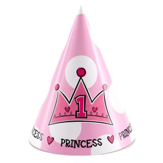 Birthday Princess 1st  Cone Hat