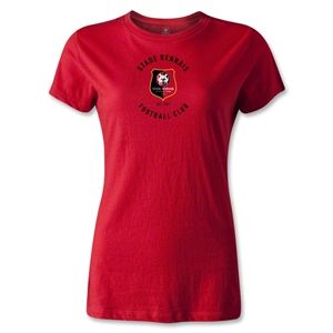 hidden Stade Rennais FC Womens T Shirt (Red)