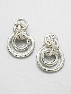 IPPOLITA Sterling Silver Double Circle Earrings   Silver