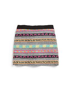 MILLY MINIS Girls Aztec Couture Mini Skirt   Color