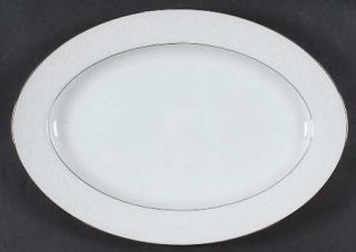 Four Crown Southampton 14 Oval Serving Platter, Fine China Dinnerware   Four Cr