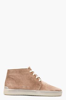Rag And Bone Taupe Suede Desert Sneakers