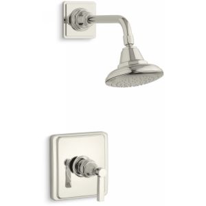Kohler K T13134 4A SN Pinstripe One Handle Shower Only Faucets