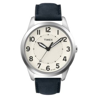 Mens Timex Fullsize Weekender Casual watch   Blue/Silver