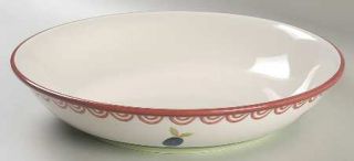 Pfaltzgraff Sommersby 13 Pasta Serving Bowl, Fine China Dinnerware   Fruit,Swag