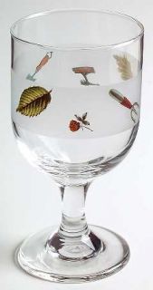 Pfaltzgraff Naturewood  10 Oz Glassware Wine Goblet, Fine China Dinnerware   Cas