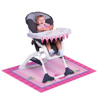 Fun at One   Girl High Chair Decorating Kit