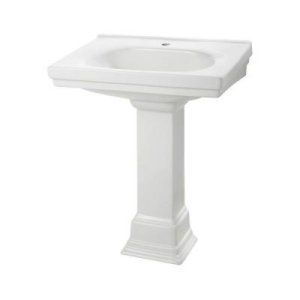 Foremost F1950SWH Structure Suite 20 5/8 Pedestal Sink Basin Only