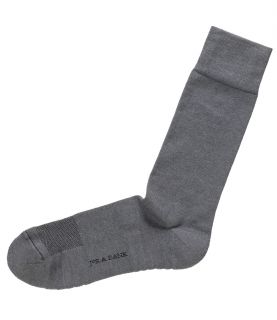 Solid Ultra Cushion Sole Mid Calf Socks  Light Grey JoS. A. Bank