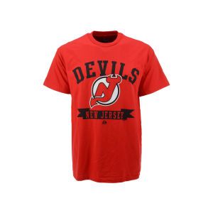 New Jersey Devils Majestic NHL Tape To Tape T Shirt