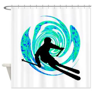  SKI Shower Curtain  Use code FREECART at Checkout