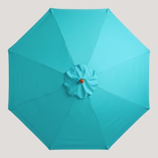 9 Baltic Blue Umbrella Canopy   World Market