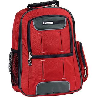 Orbit Laptop Backpack   Deep Red