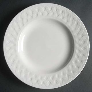 Martha Stewart China French Cupboard Salad Plate, Fine China Dinnerware   All Wh