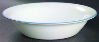 Corning French Lilac Soup/Cereal Bowl, Fine China Dinnerware   Impressions,Blue/