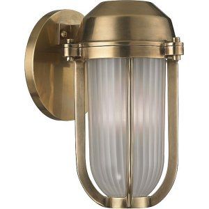 Hudson Valley HV 980 AGB Pompey 1 Light Wall Sconce