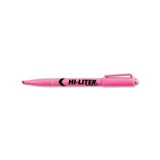 Avery 12 Pack Pink Pen Style Highlighter (Pink Weight 6 ounces Pack of 12 Pocket clip Yes Tip type Chisel )