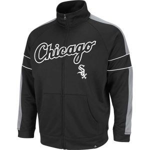 Chicago White Sox Majestic MLB Home Field Advantage Full Zip Track Jacket