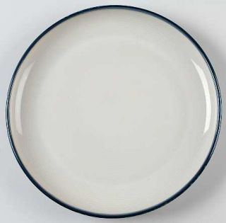Sango Jewel Blue Dinner Plate, Fine China Dinnerware   Speckled Blue Out,White I