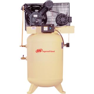 Ingersoll Rand Type 30 Reciprocating Air Compressor   10 HP, 460 Volt 3 Phase,