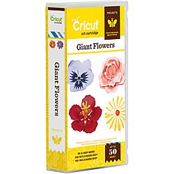 Cricut Projects Giant Flowers Cartridge