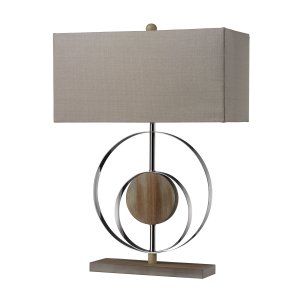 Dimond Lighting DMD D2297 Shiprock Washed Wood Table Lamp