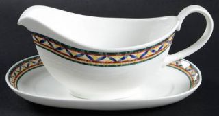 Villeroy & Boch Pergamon Gravy Boat & Underplate, Fine China Dinnerware   Lisero