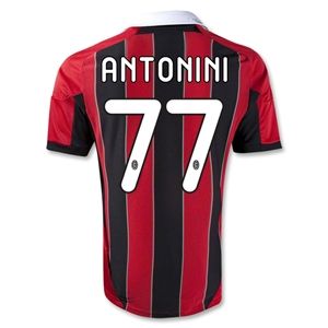 adidas AC Milan 12/13 ANTONINI Home Soccer Jersey