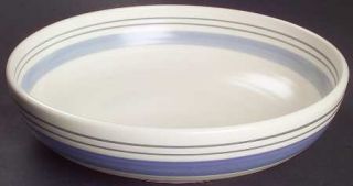 Pfaltzgraff Rio 8 Round Vegetable Bowl, Fine China Dinnerware   Concentric Blue