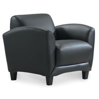 OfficeSource Manhattan Chair 9881TBLK/9881TLAT Color Black