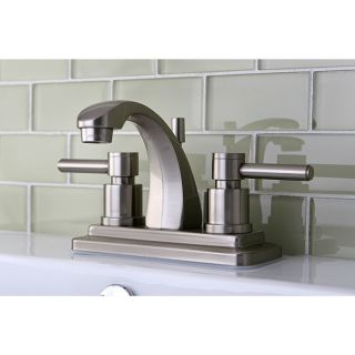Concord 4 inch Satin Nickel Centerset Bathroom Faucet
