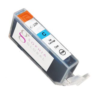 Sophia Global Compatible Ink Cartridge Replacement For Canon Cli 226 (remanufactured) (CyanPrint yield Meets Printer Manufacturers Specifications for Page YieldModel 1eaCLI226CPack of 1 (1 Cyan)This high quality item has been factory refurbished. Pleas