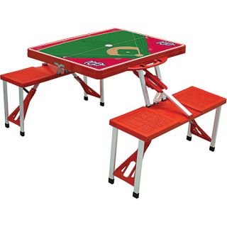 Picnic Table Sport   MLB Teams St. Louis Cardinals   Red   Picnic Ti