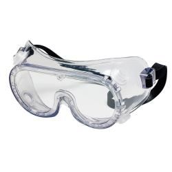 Crews Chemical Anti fog Protective Goggles (ClearLens Tint ClearLens Coating/Shade Anti FogLens Material PolycarbonateStrap Material RubberResistance Chemical SplashVentilation Indirect VentQuantity 1 RubberResistance Chemical SplashVentilation I